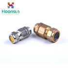 M110 Flameproof Cable Gland IP66 Tahan Air / EX Proof Cable Gland Untuk Mesin